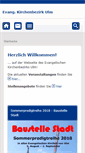 Mobile Screenshot of kirchenbezirk-ulm.de